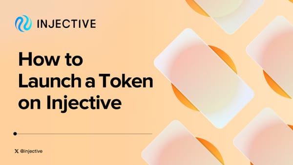 How to Launch a Token on Injective